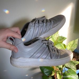 K-Swiss Silver Sneakers